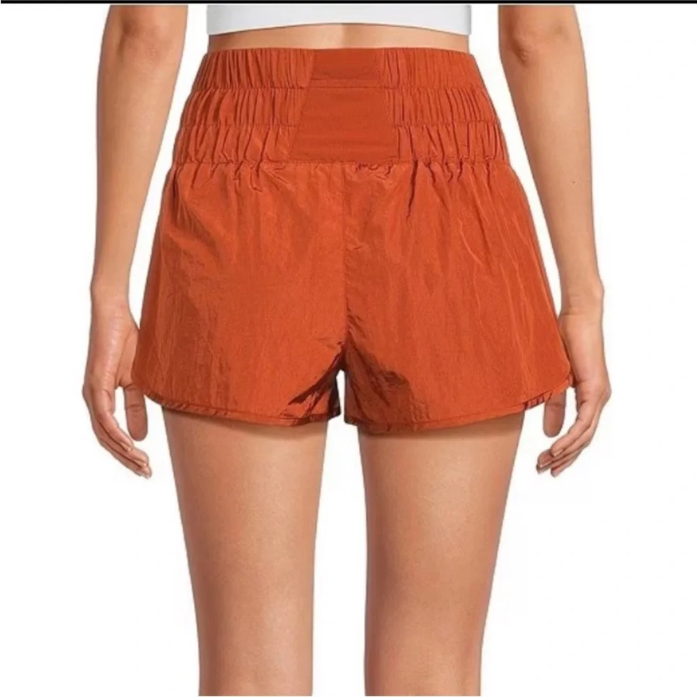 Free People Movement The Way Home Shorts in Bronze - Picture 4 of 5